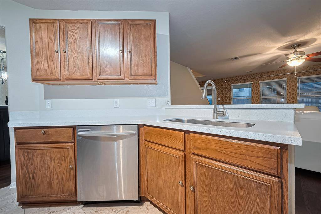 Large Kitchen with stainless steel appliances