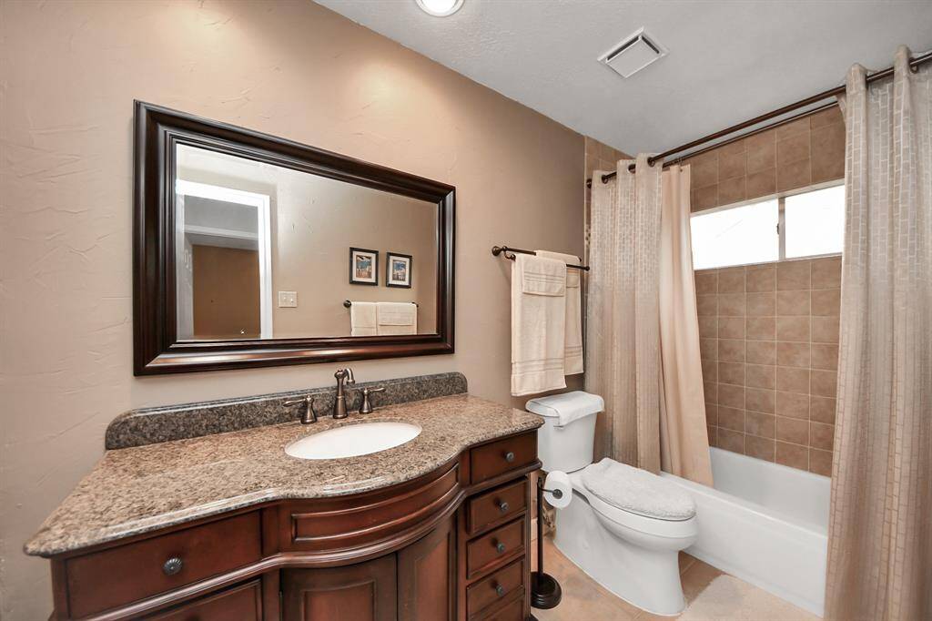 A beautiful upstairs bathroom is not only practical but also aesthetically pleasing.