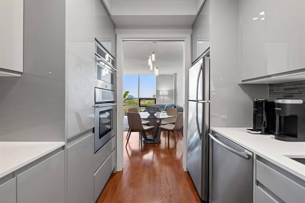Remodeled dream at Four Leaf with sleek finishes.
