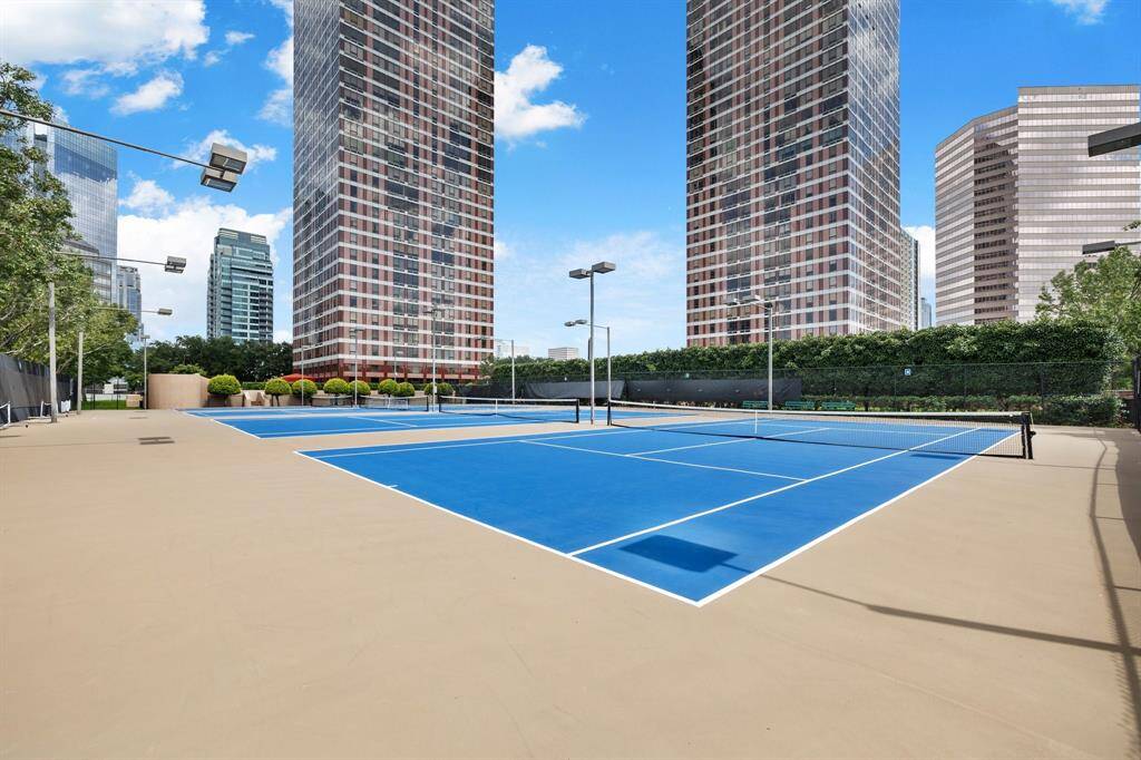 Total of 4 tennis courts.