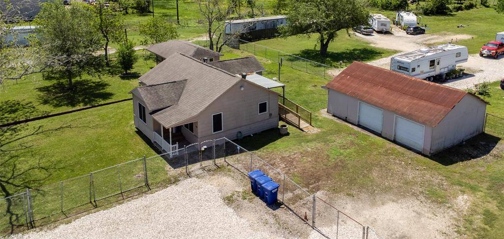 Main house and the Garage area are fully fenced.
