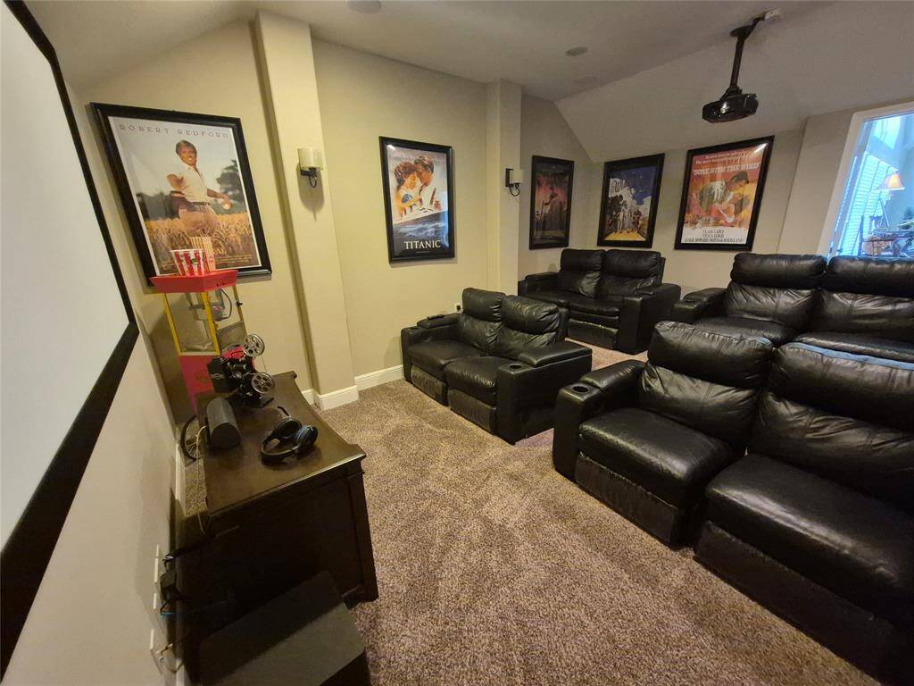 Media room- lower area