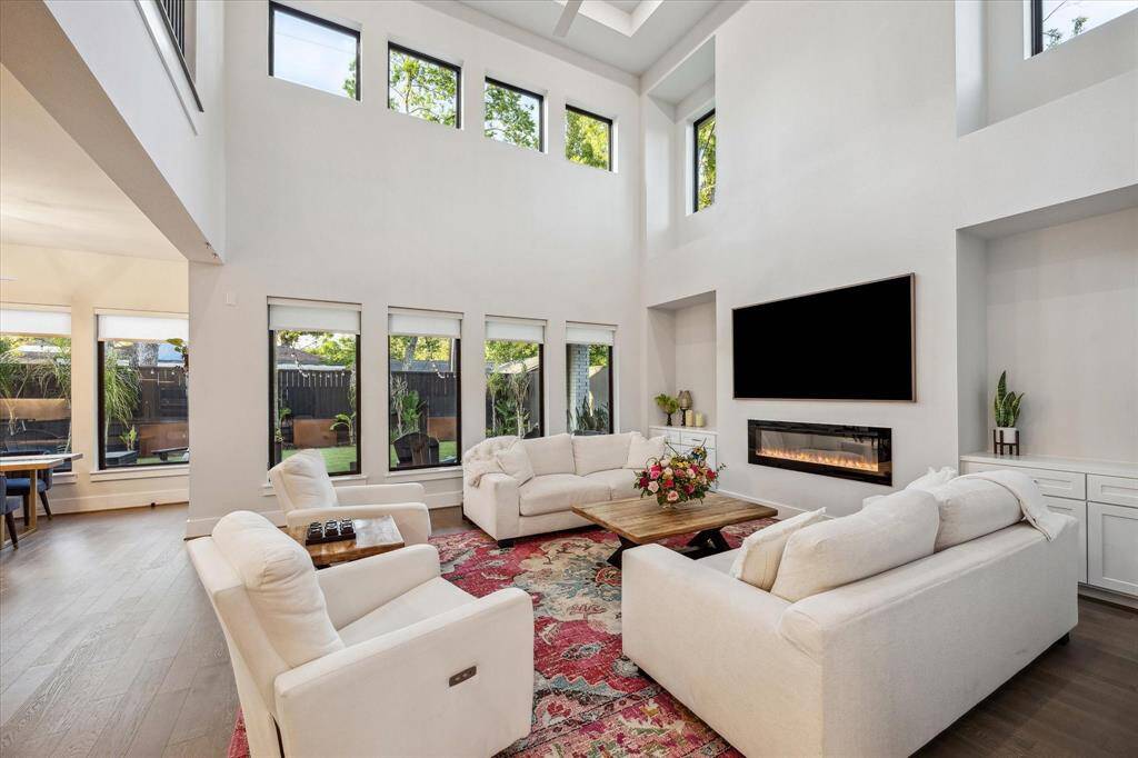 You'll find upgraded hardware and lighting throughout.