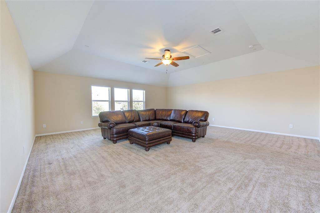 And...there is THIS!! Just look at this amazing space. Huge game room upstairs, along with a half bath and large storage closet (not pictured here).
