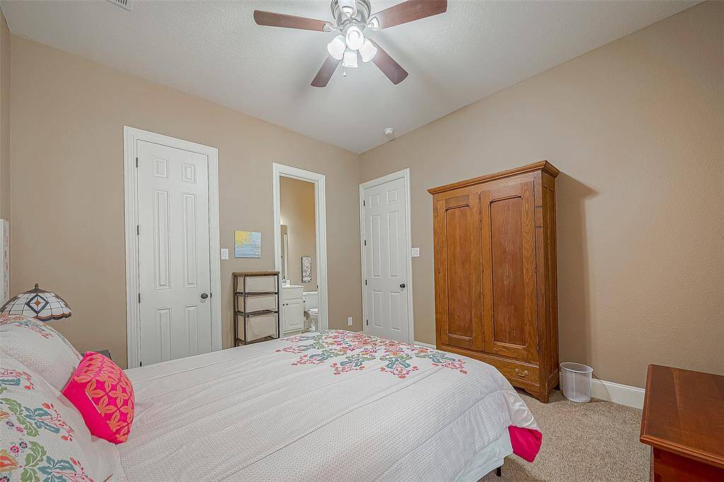 2nd downstairs bedroom w/private full bathroom!