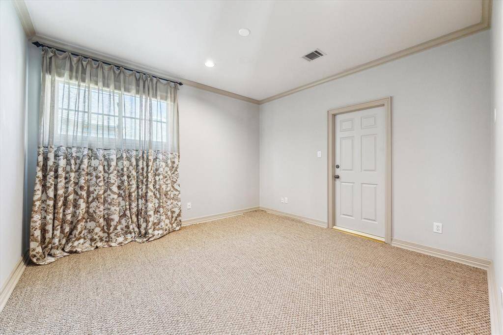 What an incredible bonus room!  This space can be used as a craft room, storage room, or tv room.  Leading to a large walk in floored attic space, this versatile area has many options.