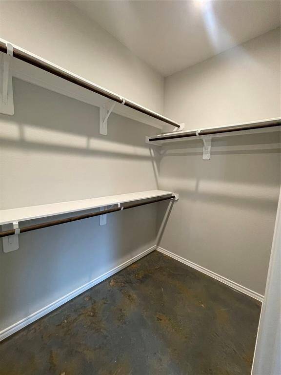 Primary Suite Walk-In closet