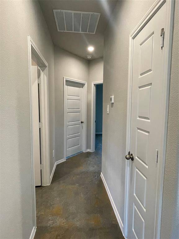 Hallway to Laundry Room, Storage Closet, Bedroom 2 & 3, Secondary Bathroom