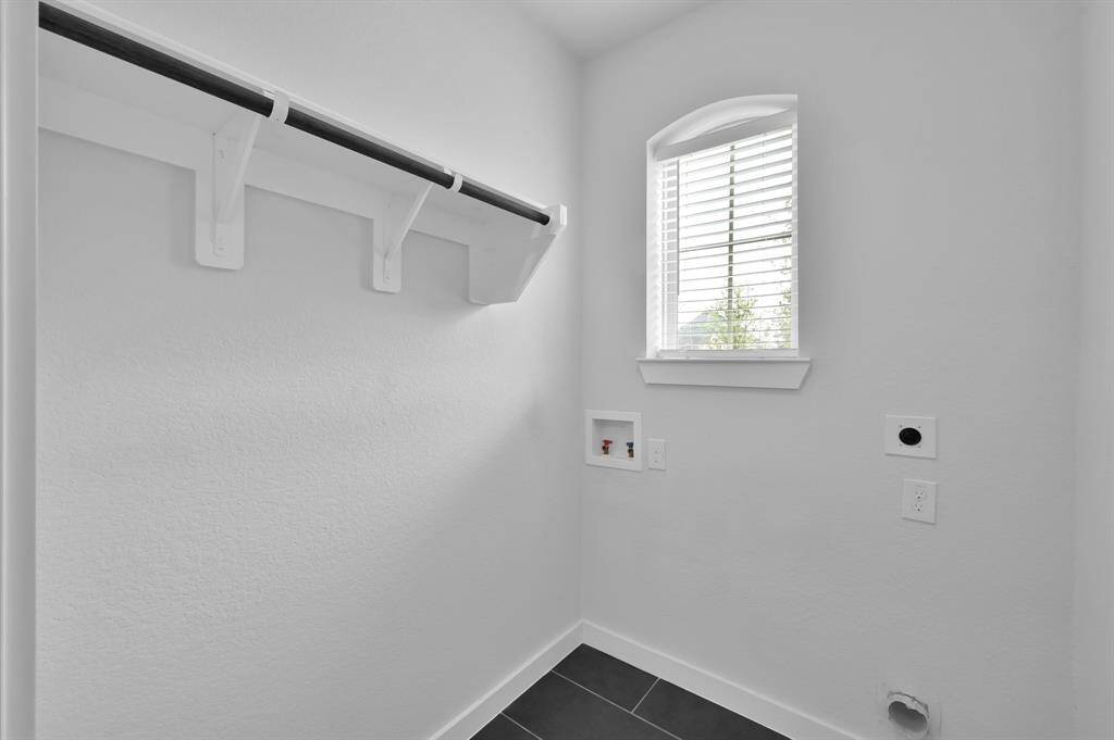 First floor laundry room.