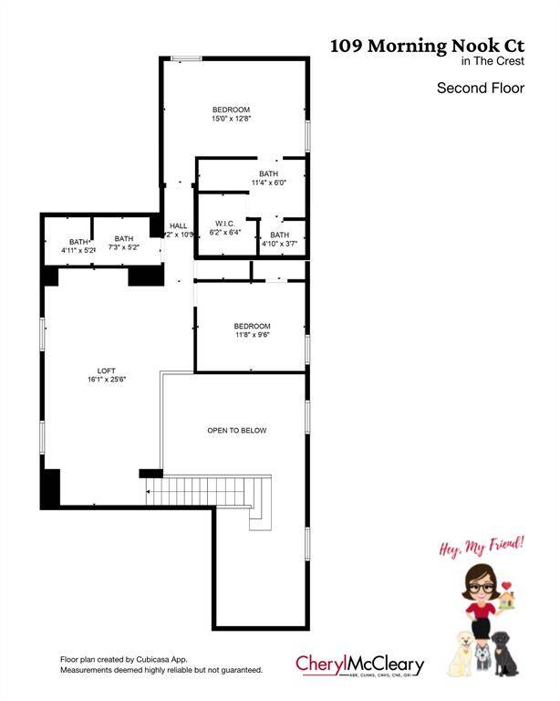 Second Floor - floorplan