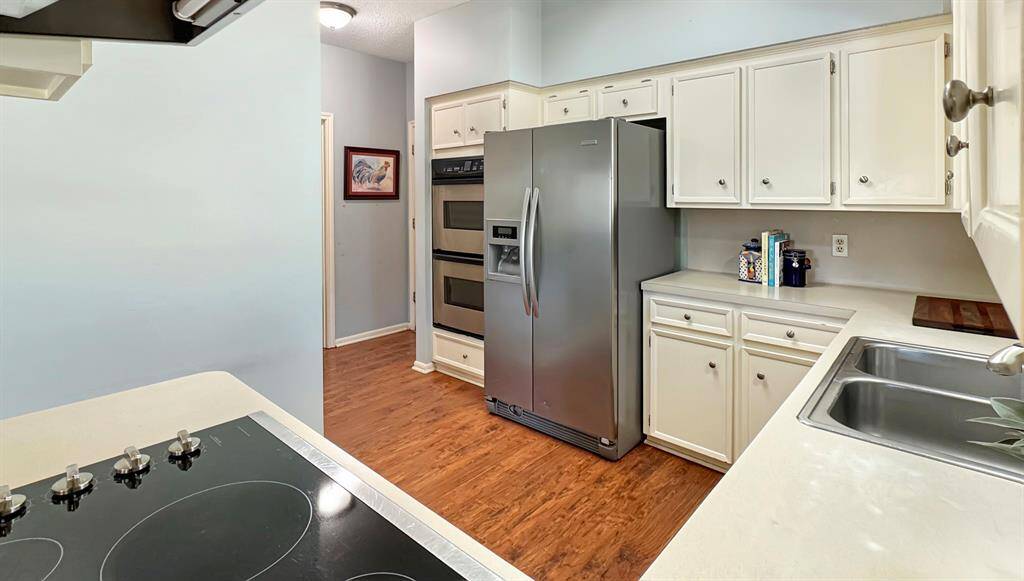 View of kitchen.