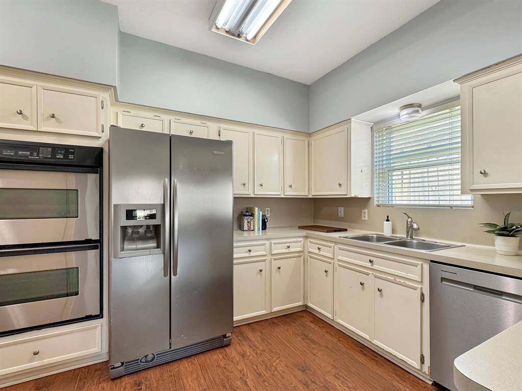 View of kitchen.