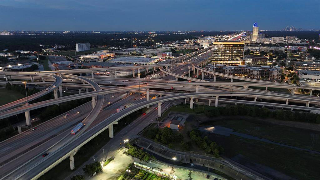 Close to I-10 at Beltway 8.