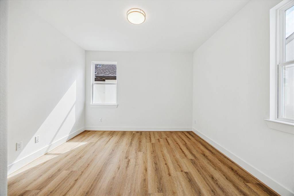 all bedroom floor finished with high end vinyl flooring