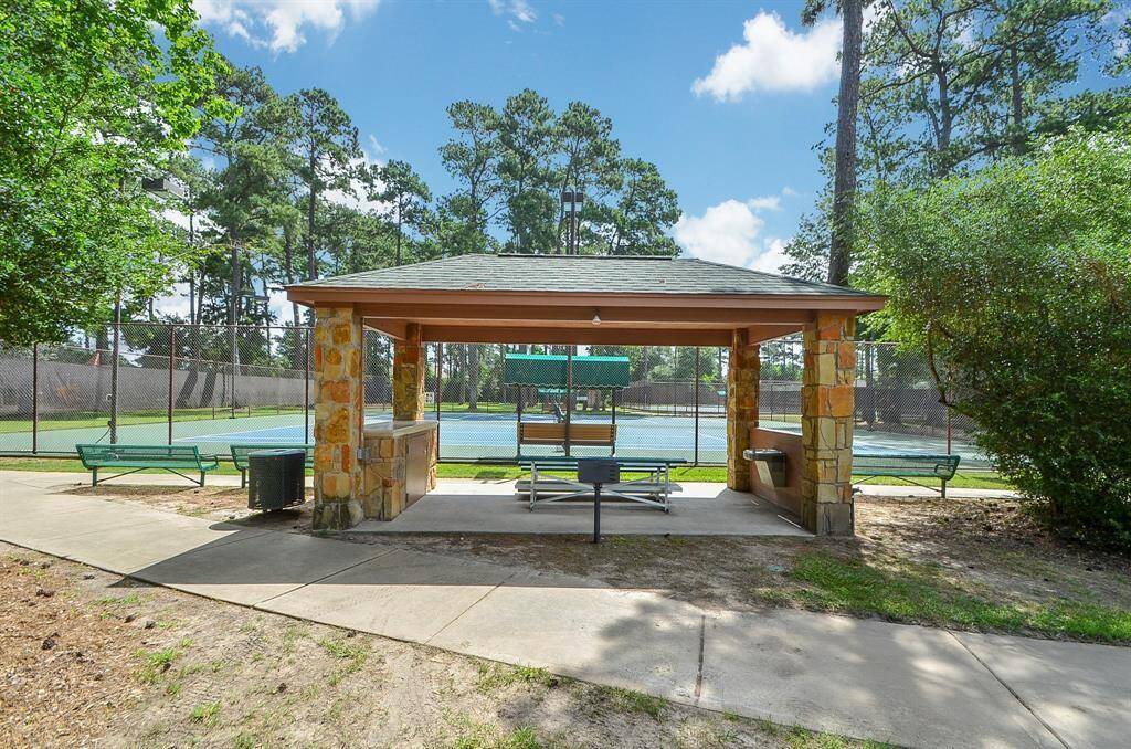 TENNIS COURTS, the community is home to multiple tennis leagues which enjoy 6-fully lighted tennis courts as well as a covered Pavilion.