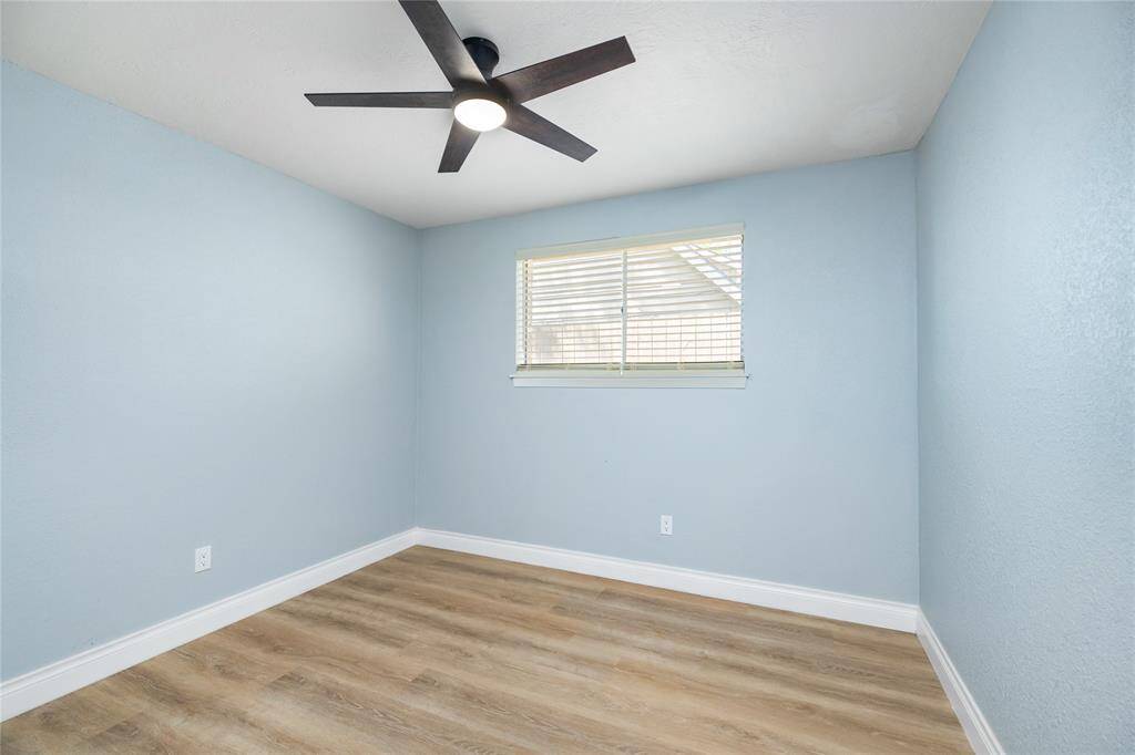 One of the four bedrooms found on the first floor.