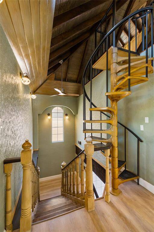 Another view of the two stairs.