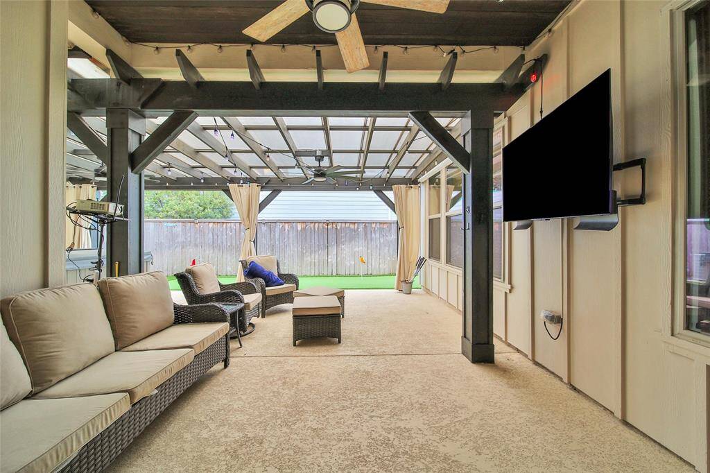 Imagine relaxing on your porch swing, while looking at the tranquil park across the street.
