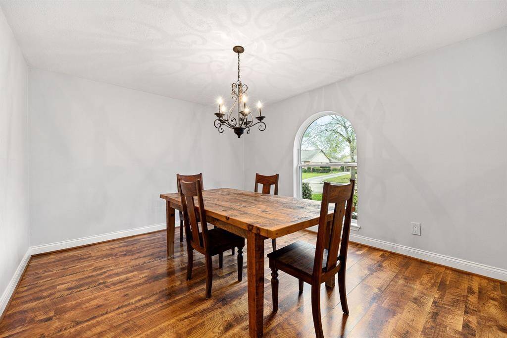 Formal dining room.