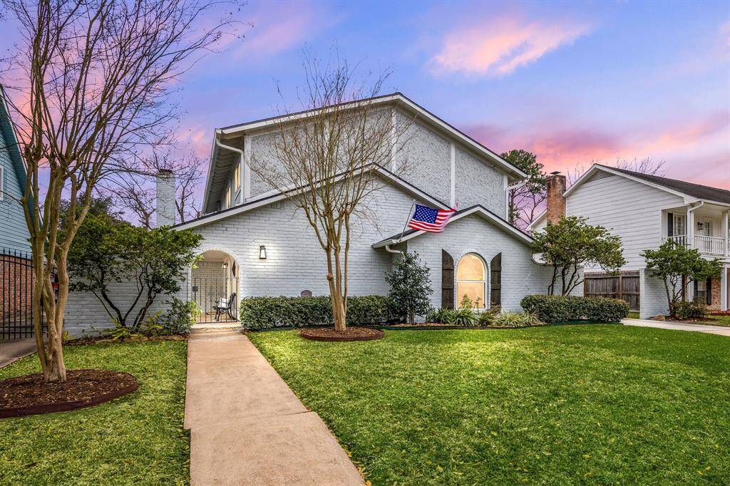 Beautiful brick elevation with private gated entrance.