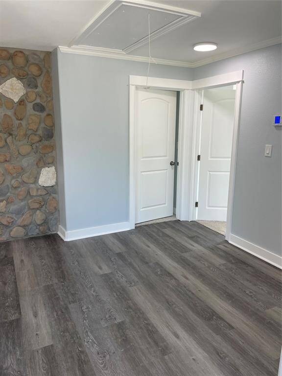 Entry at front door