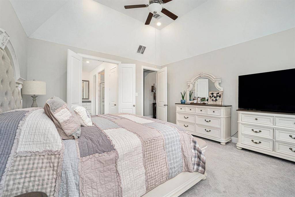 Additional view of this spectacular primary bedroom with a huge walk-in closet.
