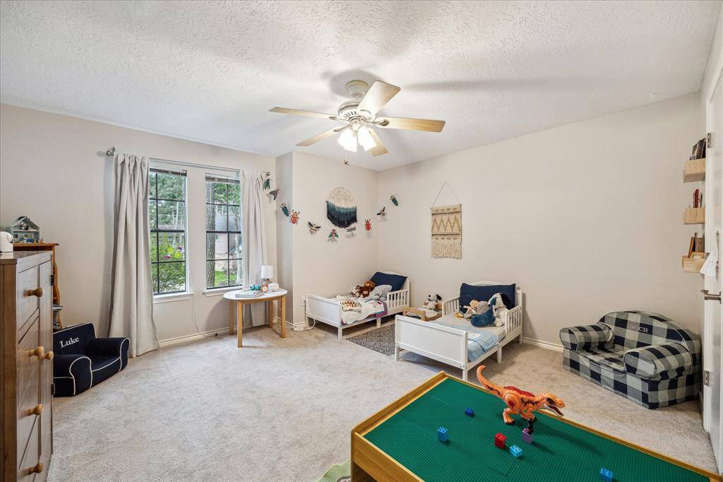 Completing the upstairs is the fourth bedroom.