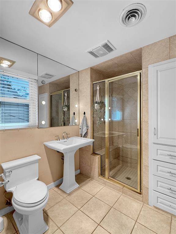 Primary bathroom.