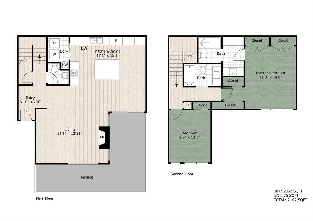 This floor plan should by no means represent the actual measurements of the property. If you are concerned about the measurements you should independently verify them.