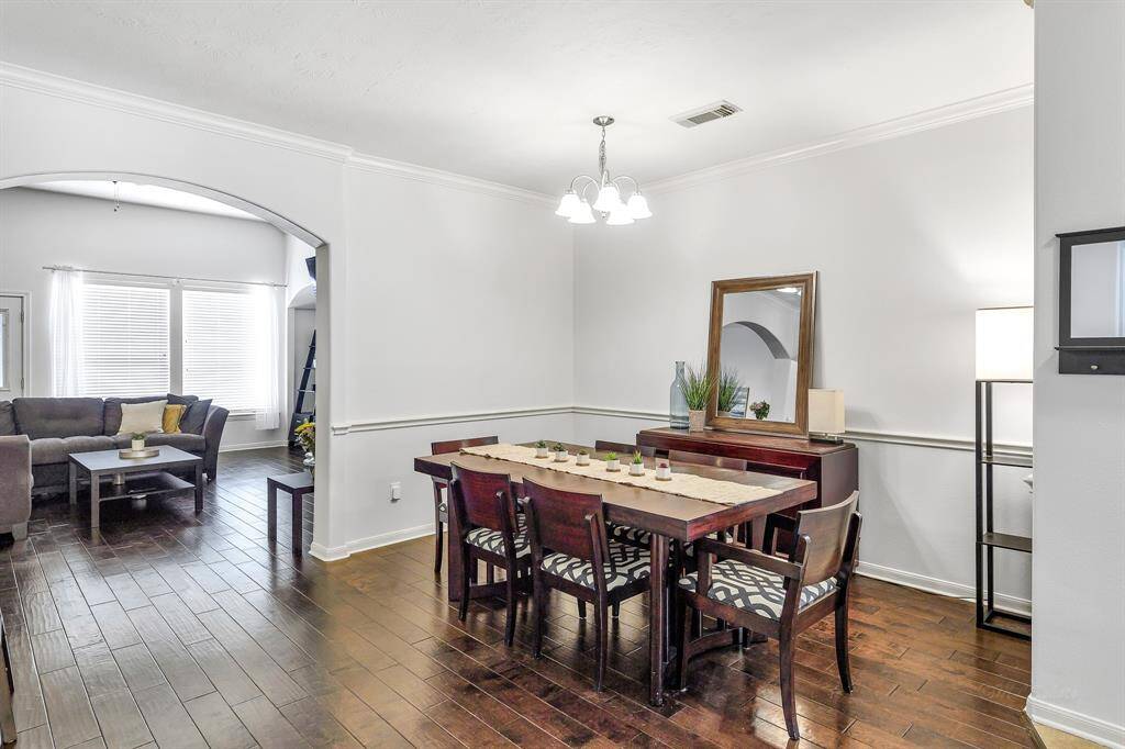 Inside you will fall in love! Beautiful hardwood floors extendthroughout the main living areas, adding elegance and continuity.