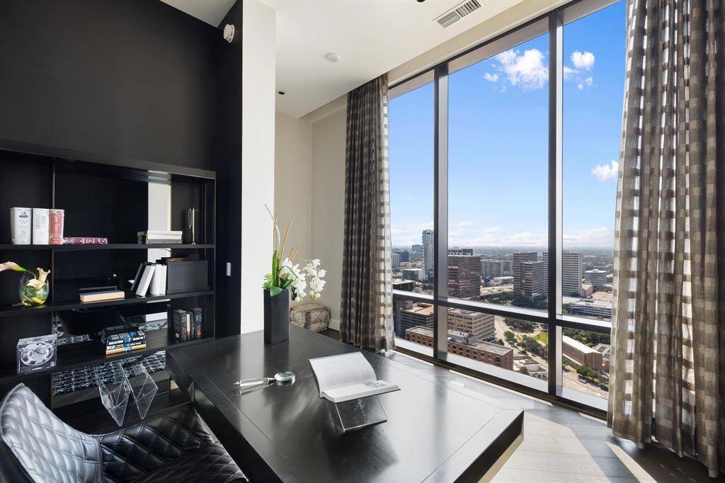 Overlook the Galleria area from your desk!