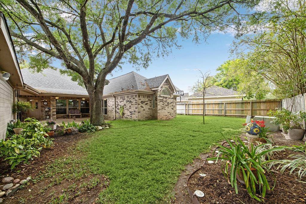 Such a gorgeous yard for pets and children to enjoy.