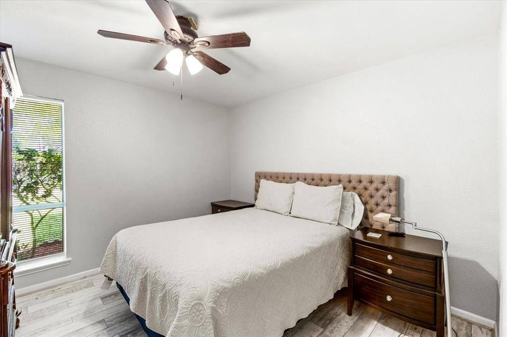 Another view of one of the secondary bedrooms.