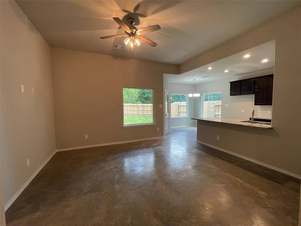 Open Concept Living & Dining