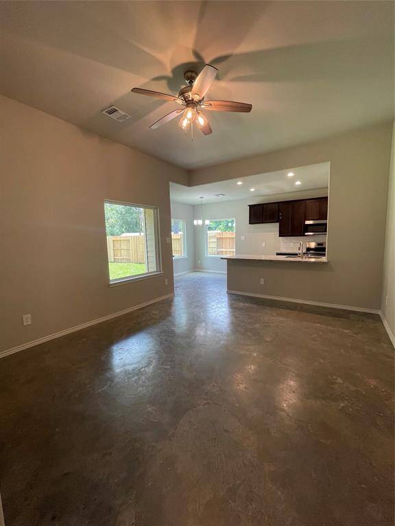 Living Room open to Kitchen