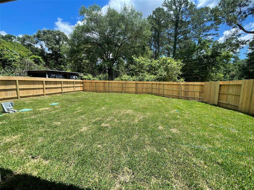 Large Privacy Fenced in Backyard