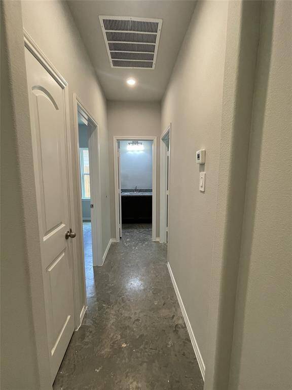 Hallway to Bedroom 2 & 3 and Secondary Bathroom
