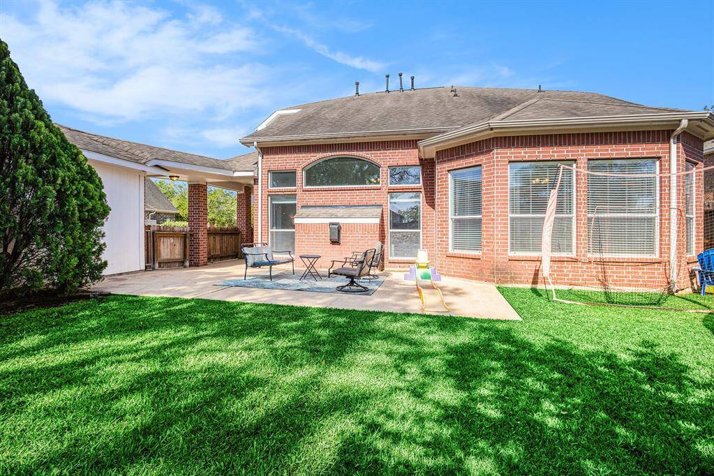 Brick all around on the home