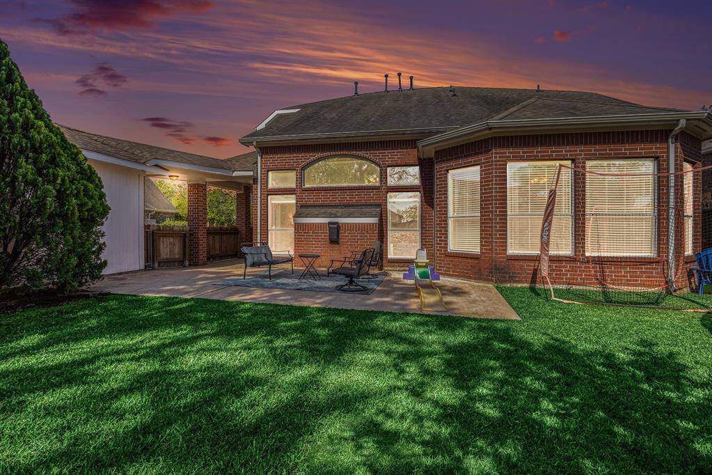 Lovely views in the backyard