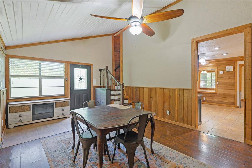 Family Room set up currently as dining room