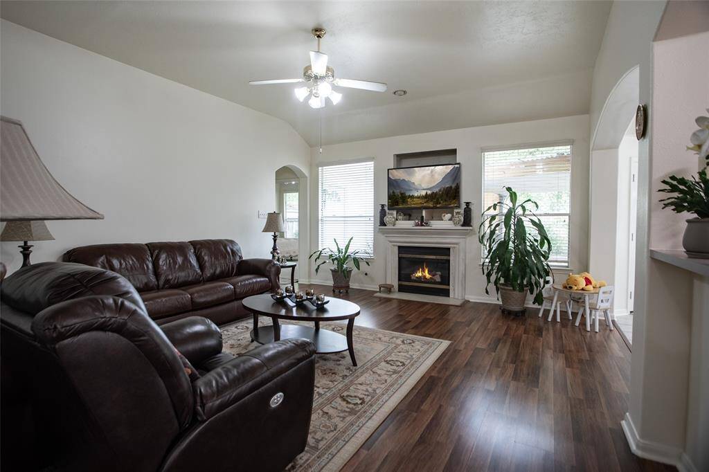 Living Room with soft outdoor light making its way in.