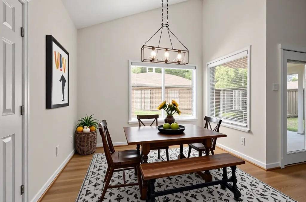 Dining area with lots of natural light