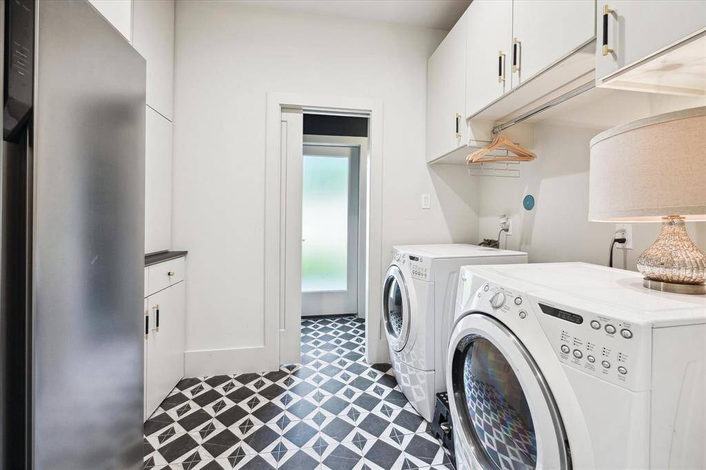 Utility room with secondary fridge included (fridge is 1 month old)
