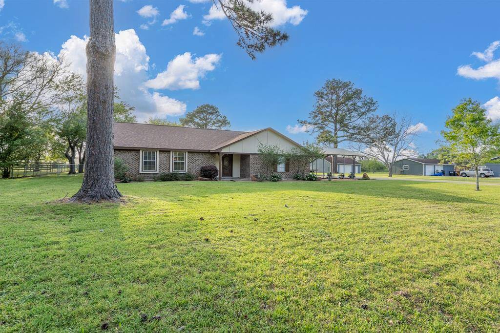 One story home features 3/4 bedrooms, 2 full baths and a large game room or study.