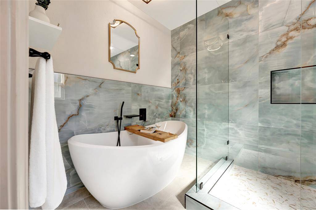 Primary Bathroom with Luxury Tub