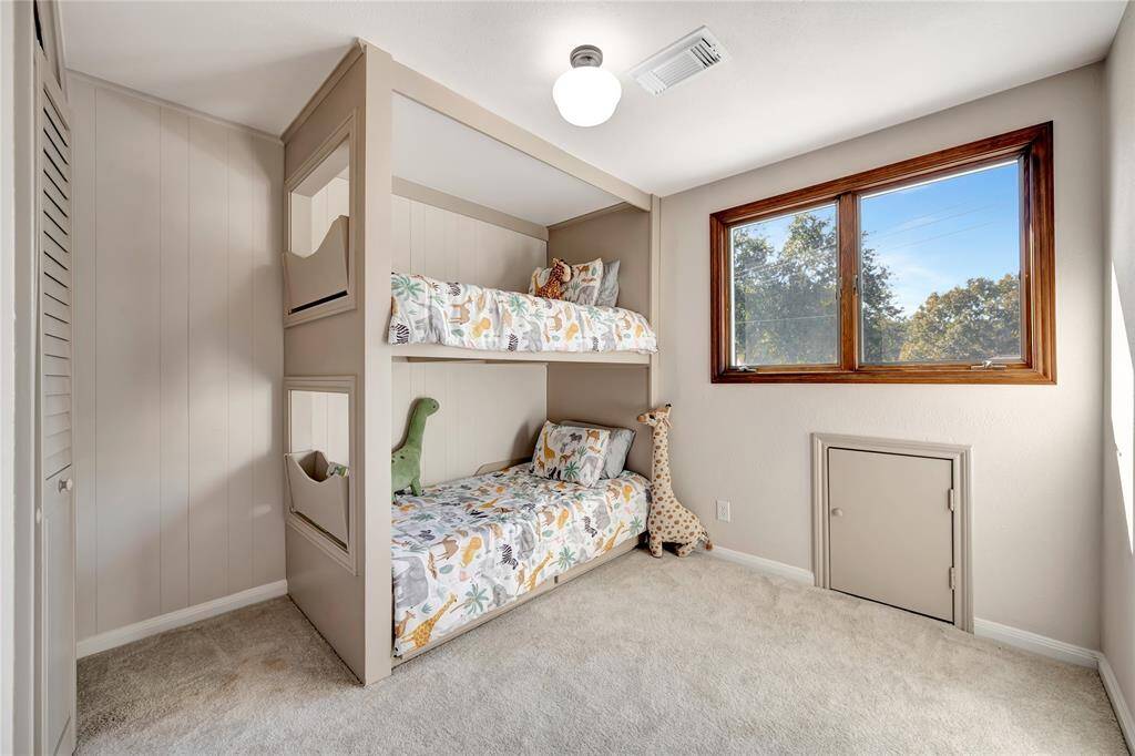 Bedroom 4 with Built-In Bunkbeds