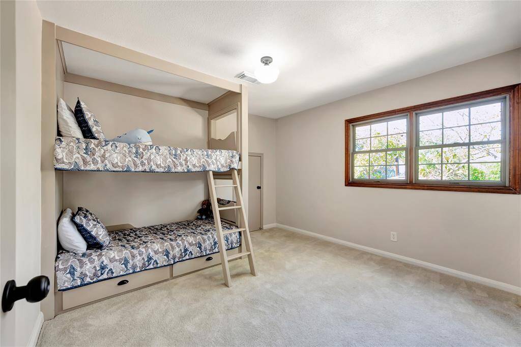 Bedroom 6 with Built-In Bunkbeds