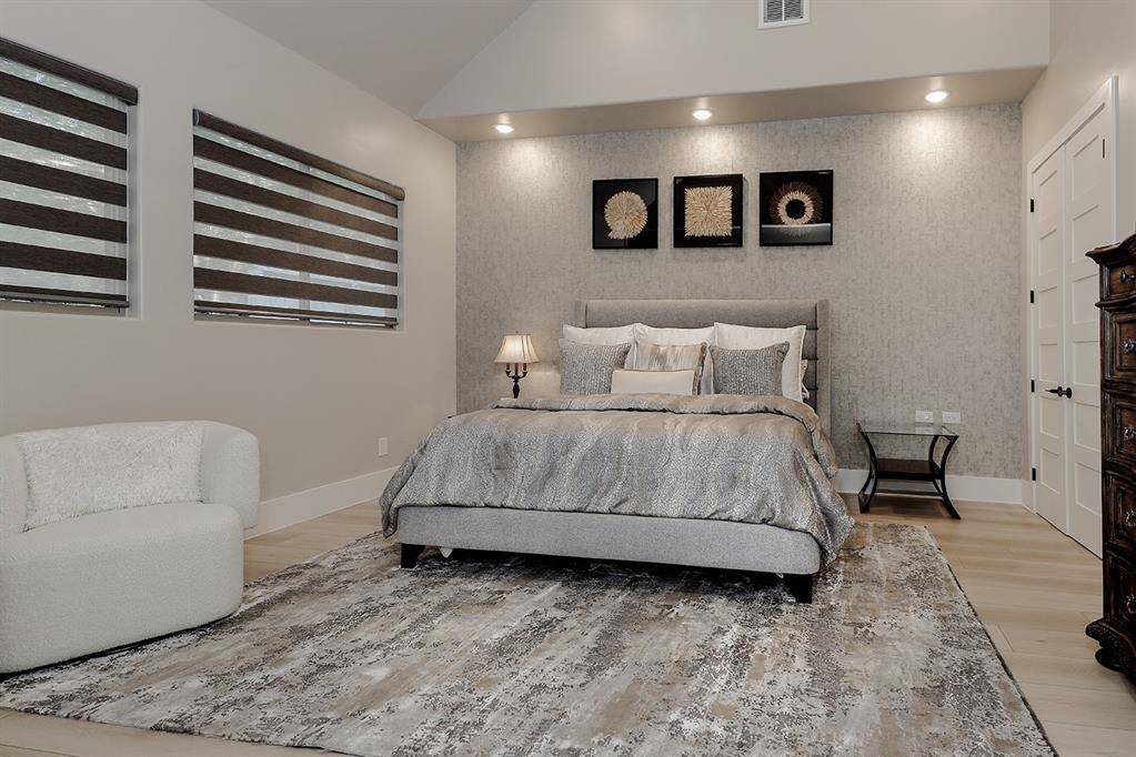 Each secondary bedroom in this home is beautifully appointed and offers a King sized bed, gorgeous baths and substantial closets.