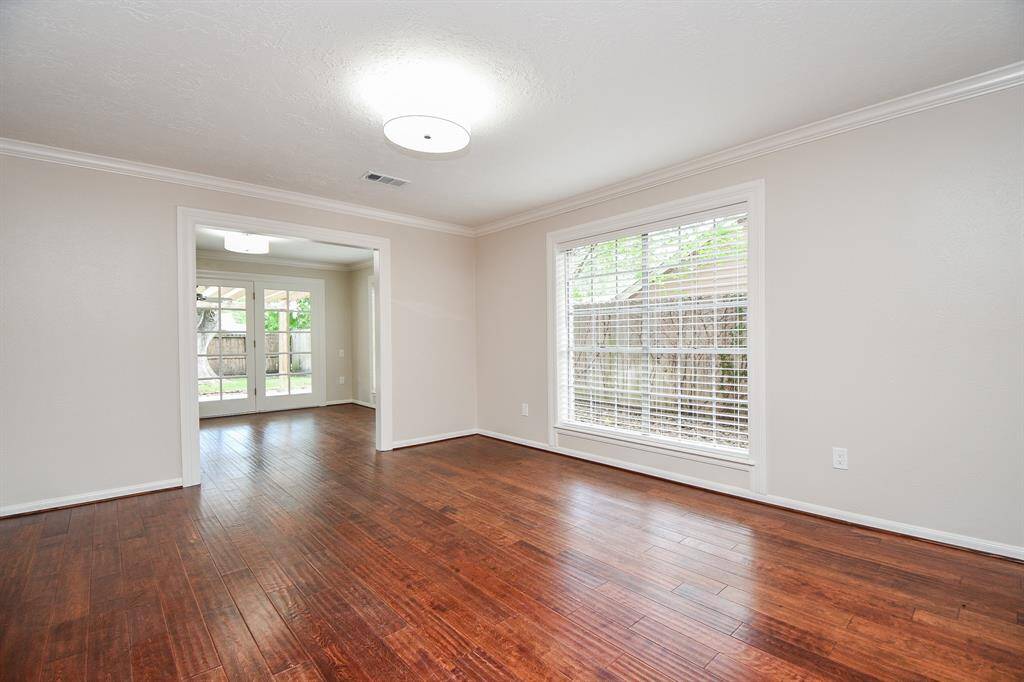 The dining room and the adjacent home office/study could be interchangable.