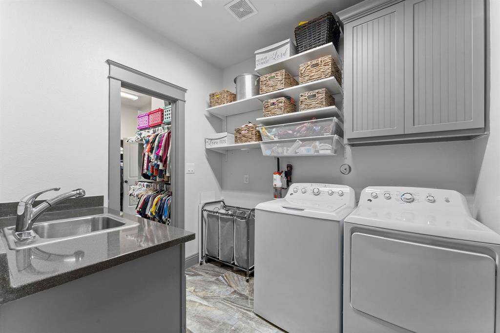 Bonus!  Primary closet is attached to the laundry room!